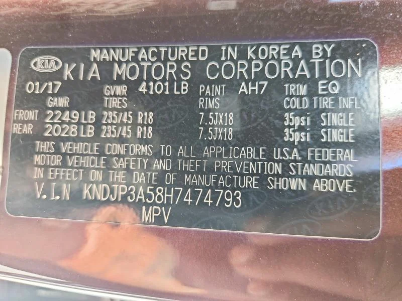 KIA SOUL 2017 photo 13