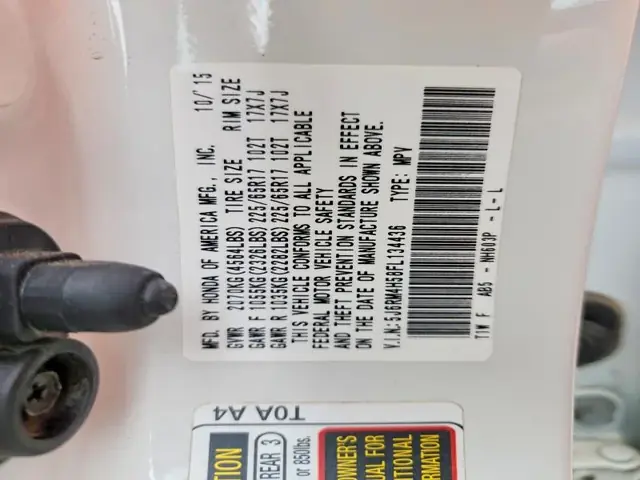 HONDA CR-V 2015 photo 12