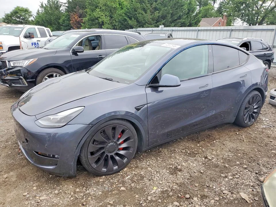 TESLA MODEL Y 2021 — FRONT END