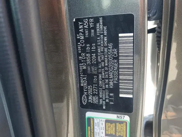 HYUNDAI ELANTRA 2025 photo 12