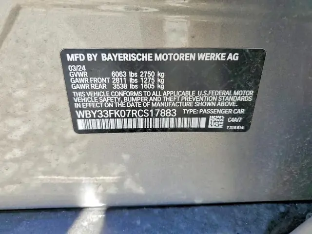 BMW I5 2024 photo 12
