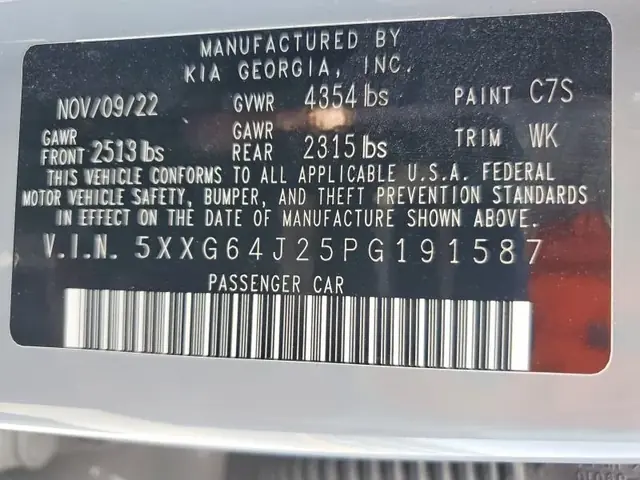 KIA K5 2023 photo 12