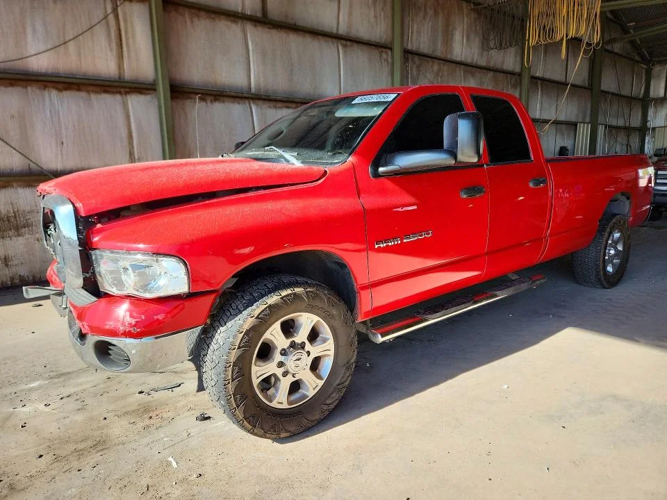 DODGE RAM 2500 2003 — FRONT END