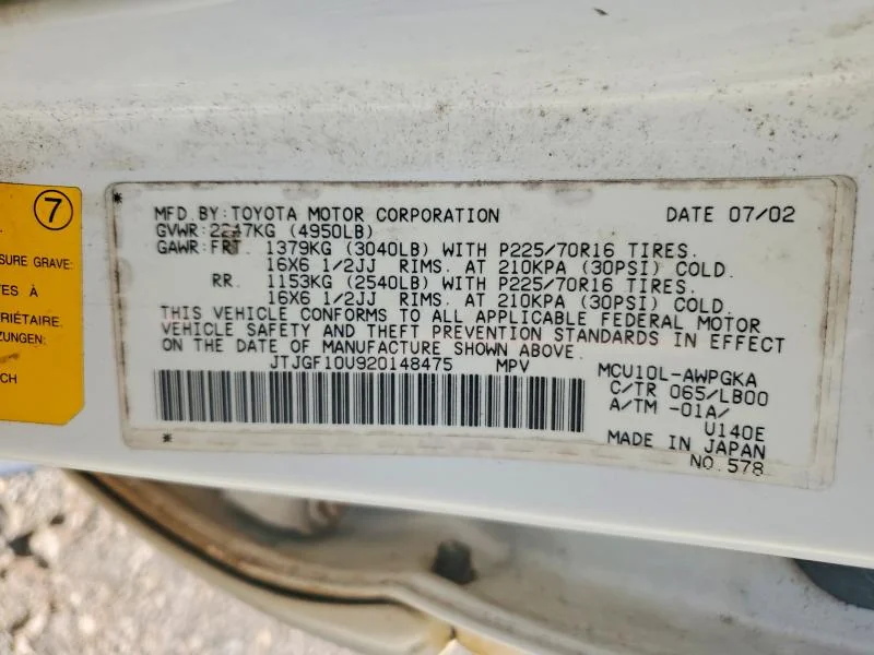 LEXUS RX 2002 photo 13