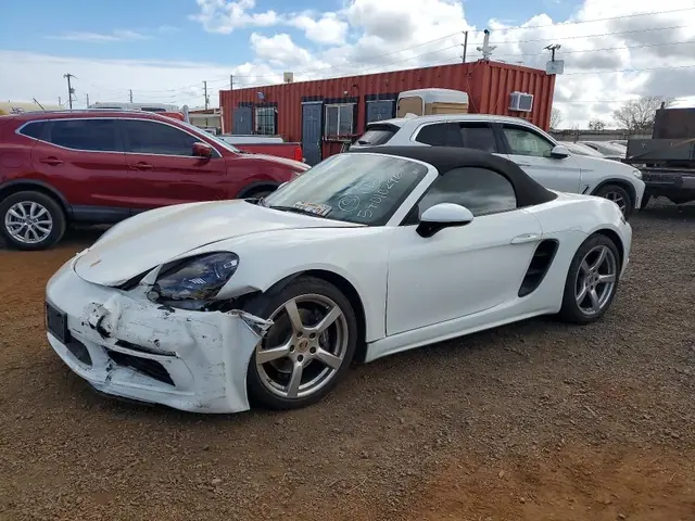 PORSCHE BOXSTER 2019 — FRONT END