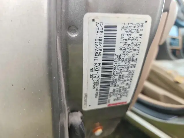 TOYOTA CAMRY 1998 photo 12