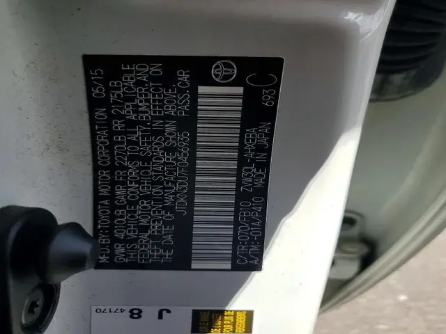 TOYOTA PRIUS 2015 photo 14