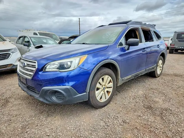 SUBARU OUTBACK 2017 — BURN - INTERIOR