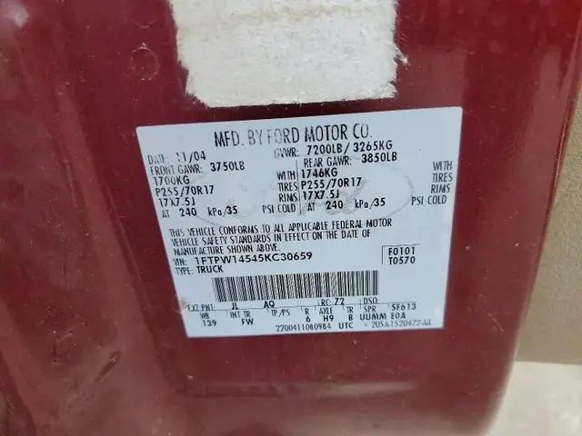 FORD F150 2005 photo 12